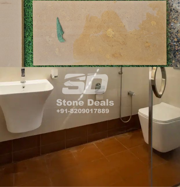 bathroom floor marble tiles