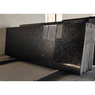 black lappato granite