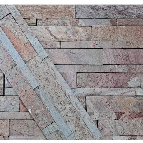 copper stone wall panel