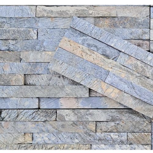 d green stone wall panel