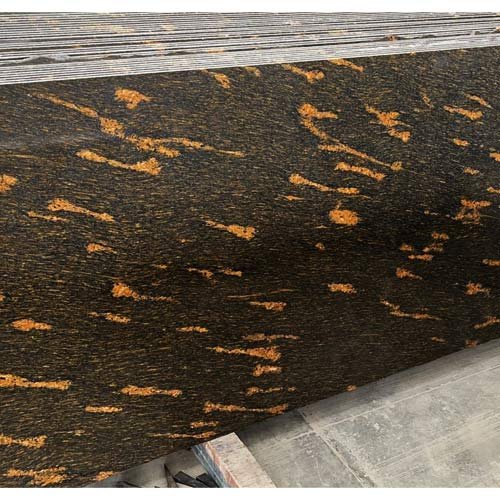 fish gold granite