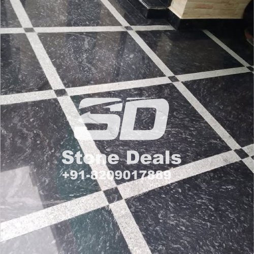 markino black granite tiles